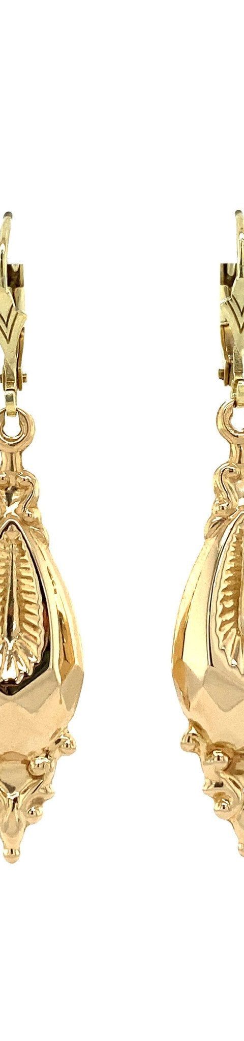 Vintage 14K Gold Drop Earrings